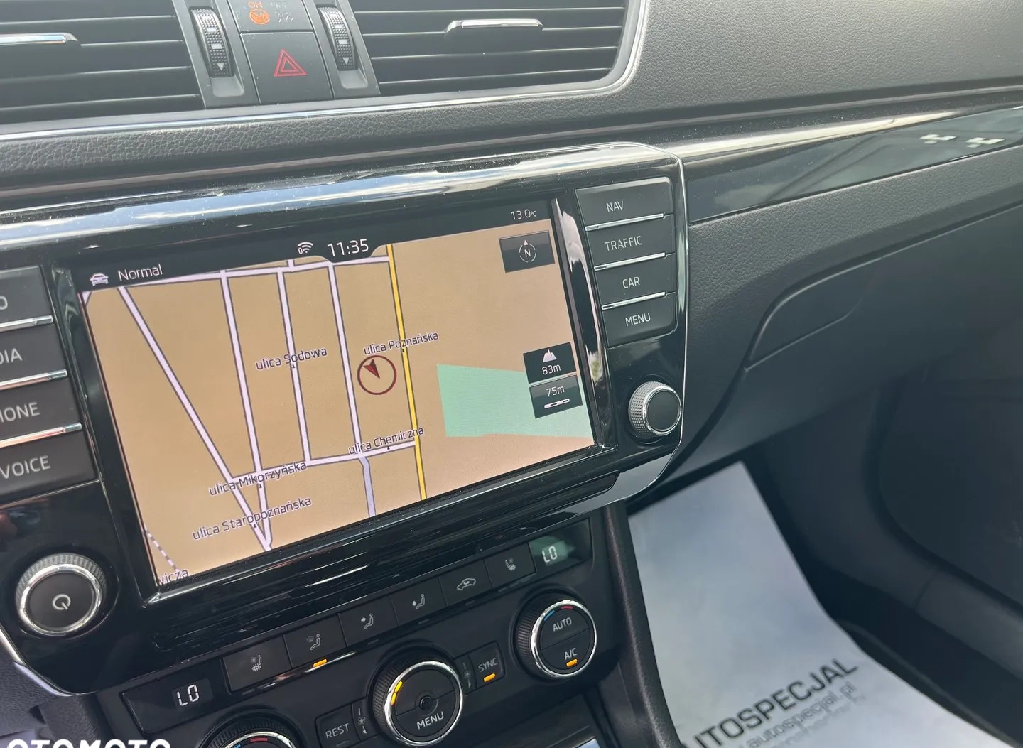 Skoda Superb cena 84900 przebieg: 145798, rok produkcji 2016 z Dukla małe 466